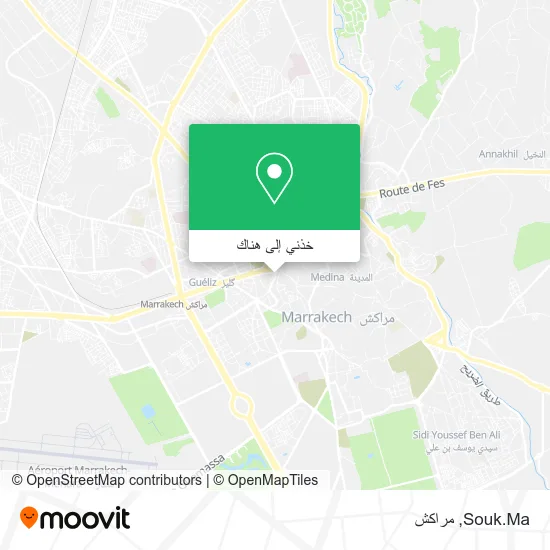 خريطة Souk.Ma