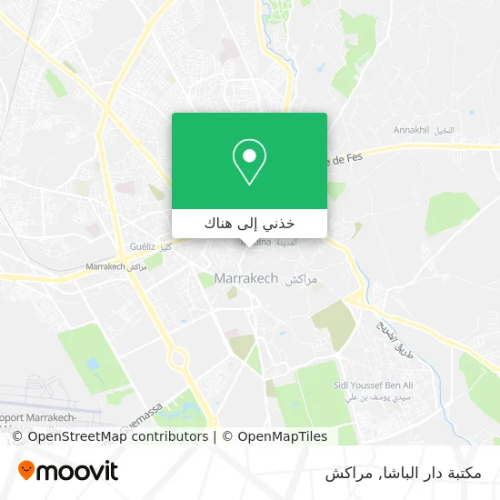 خريطة مكتبة دار الباشا
