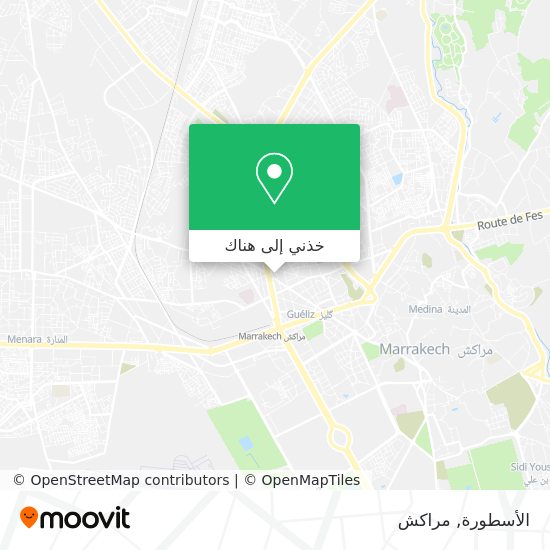 خريطة الأسطورة