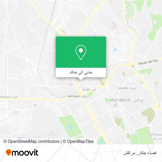 خريطة فضاء جكار
