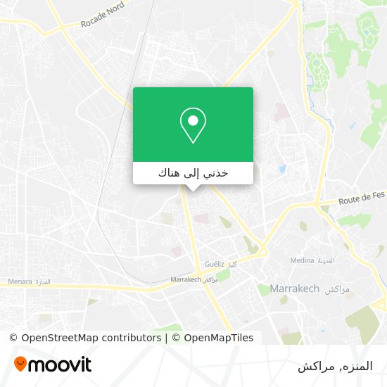 خريطة المنزه