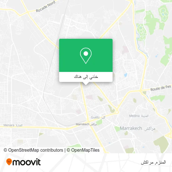 خريطة المنزه