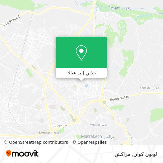 خريطة لوبون كوان