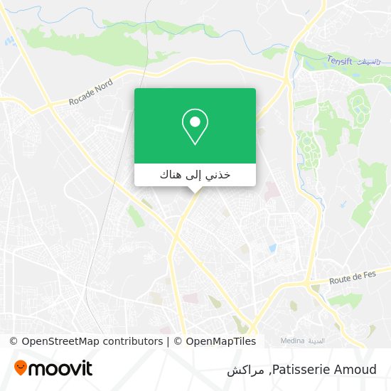 خريطة Patisserie Amoud