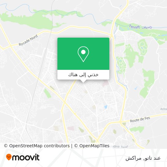 خريطة عند تاتو