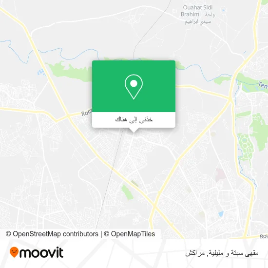 خريطة مقهى سبتة و مليلية