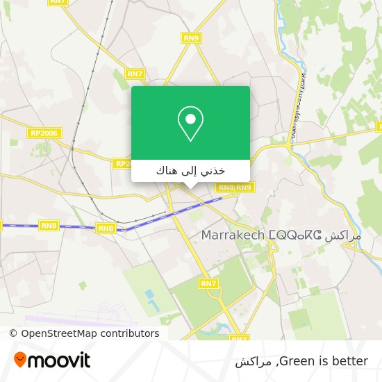خريطة Green is better
