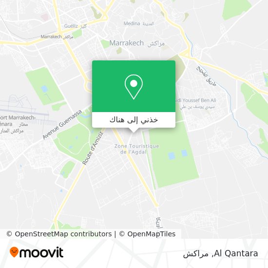 خريطة Al Qantara