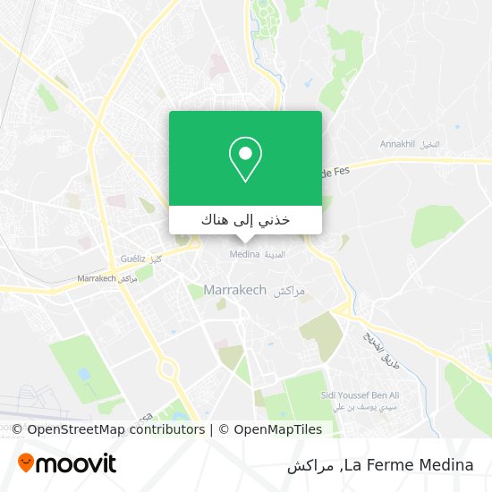 خريطة La Ferme Medina