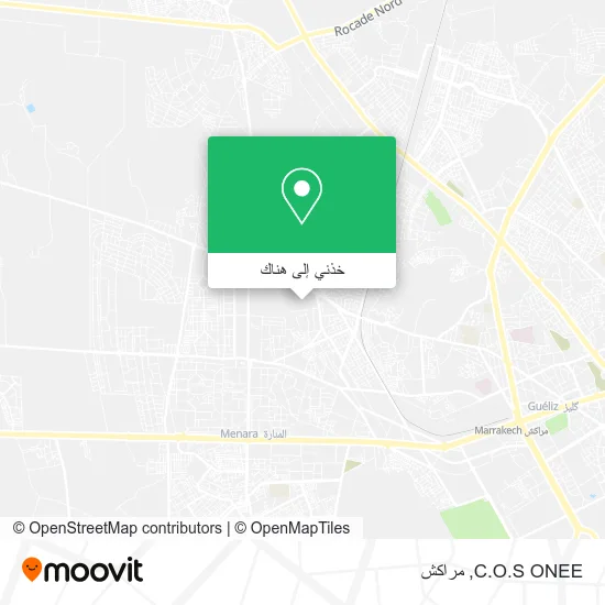 خريطة C.O.S ONEE