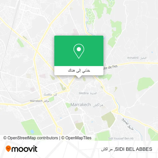 خريطة SIDI BEL ABBES
