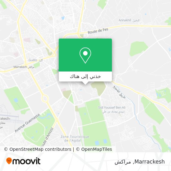 خريطة Marrackesh