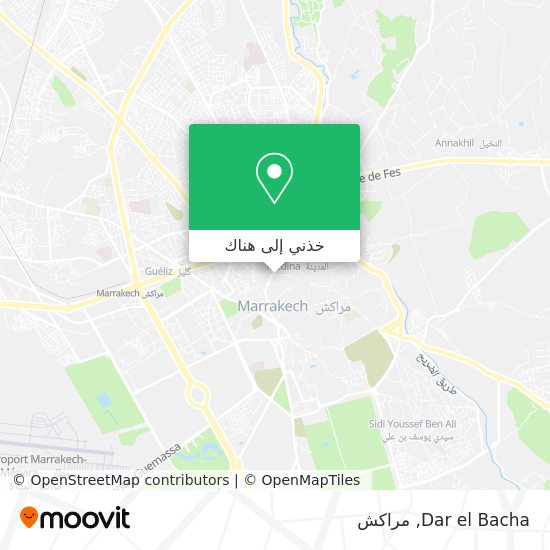 خريطة Dar el Bacha