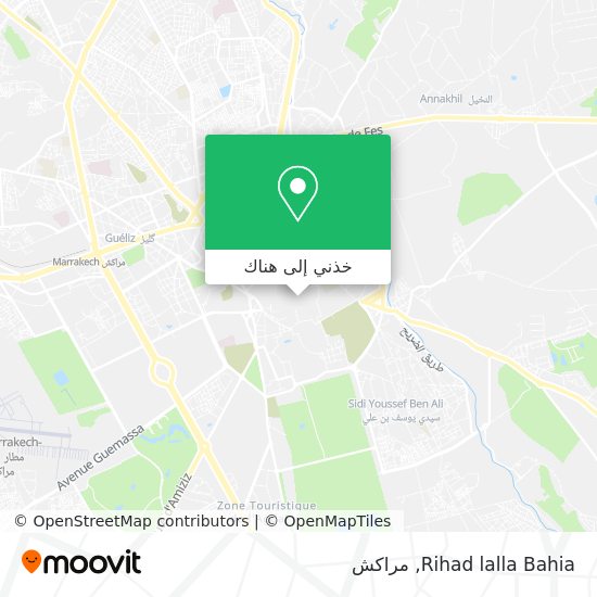 خريطة Rihad lalla Bahia