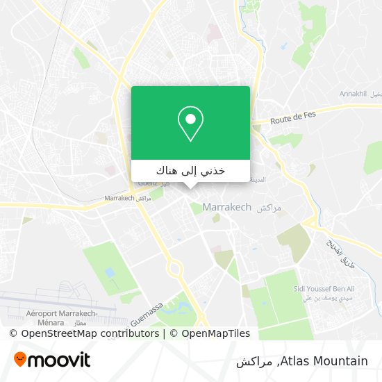خريطة Atlas Mountain