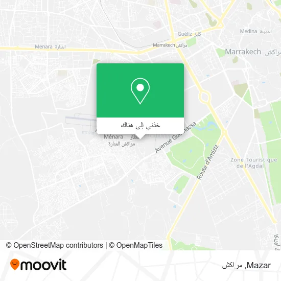 خريطة Mazar