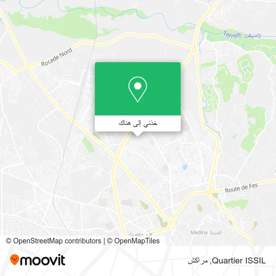 خريطة Quartier ISSIL