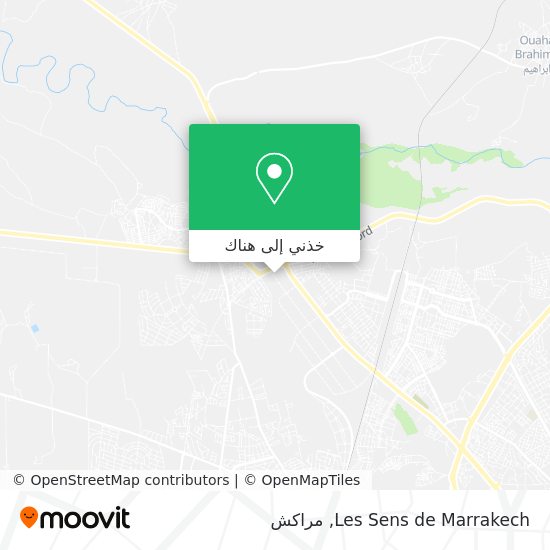 خريطة Les Sens de Marrakech