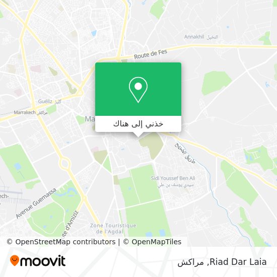 خريطة Riad Dar Laia