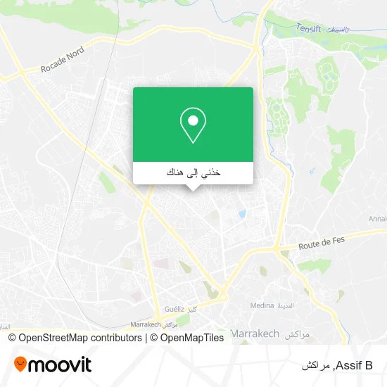 خريطة Assif B