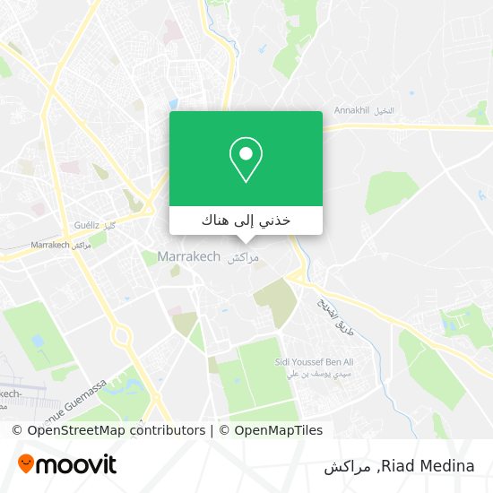 خريطة Riad Medina
