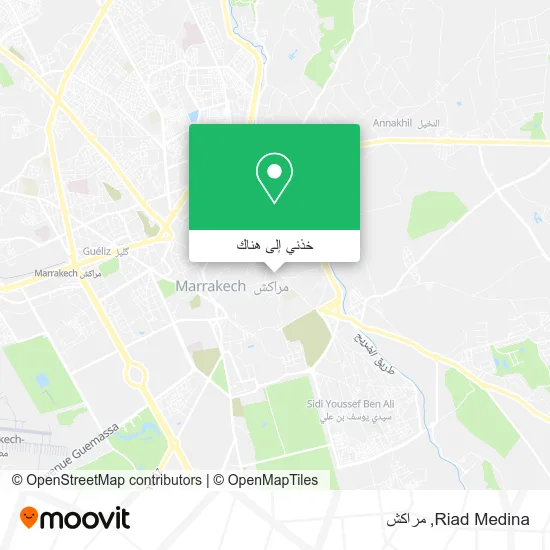 خريطة Riad Medina