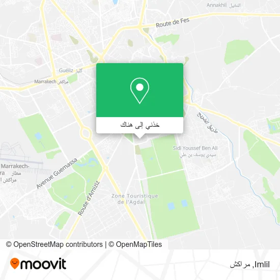 خريطة Imlil