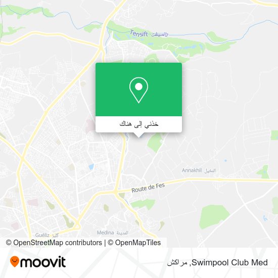 خريطة Swimpool Club Med