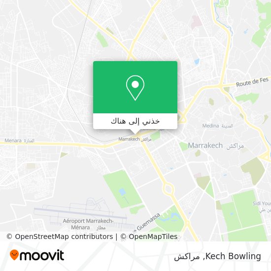 خريطة Kech Bowling