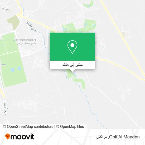 خريطة Golf Al Maaden