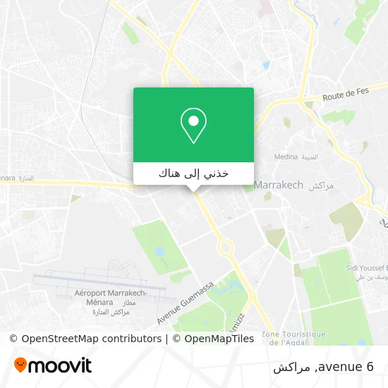 خريطة 6 avenue