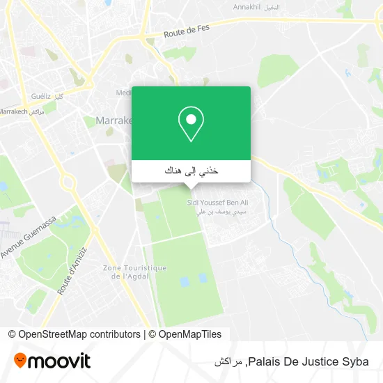 خريطة Palais De Justice Syba