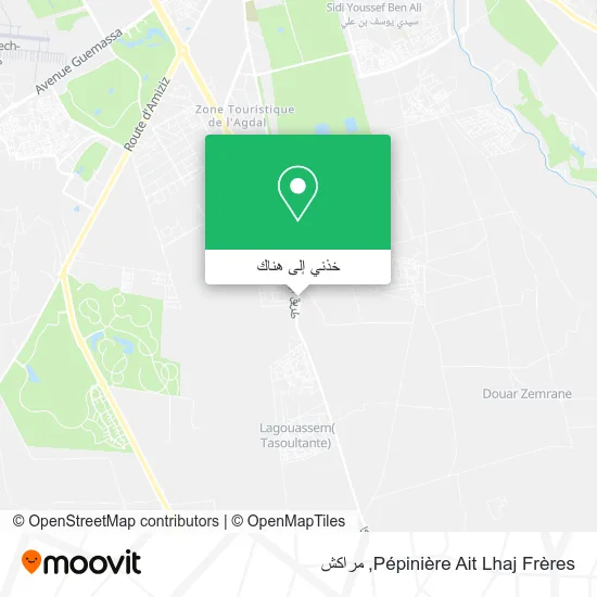 خريطة Pépinière Ait Lhaj Frères