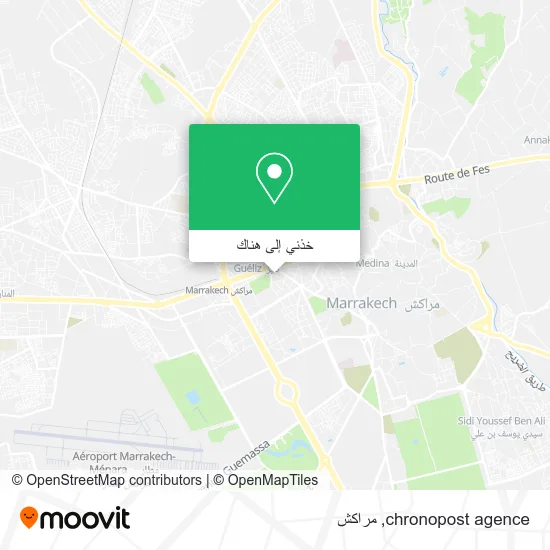 خريطة chronopost agence