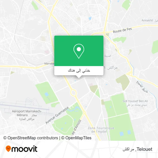خريطة Telouet