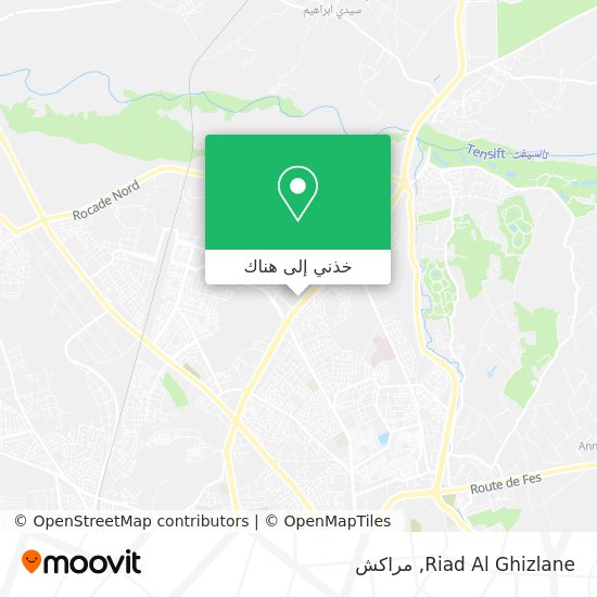خريطة Riad Al Ghizlane