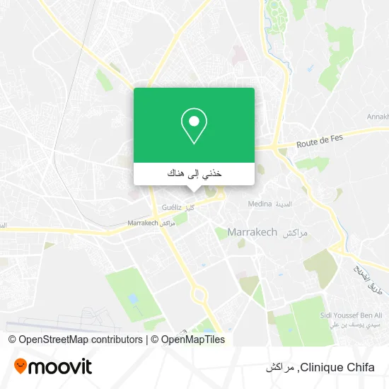 خريطة Clinique Chifa