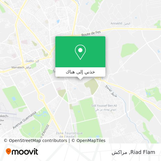 خريطة Riad Flam