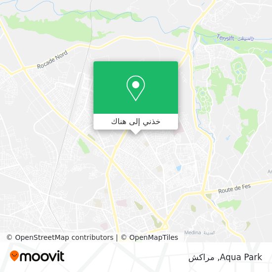 خريطة Aqua Park