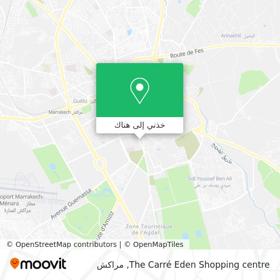 خريطة The Carré Eden Shopping centre