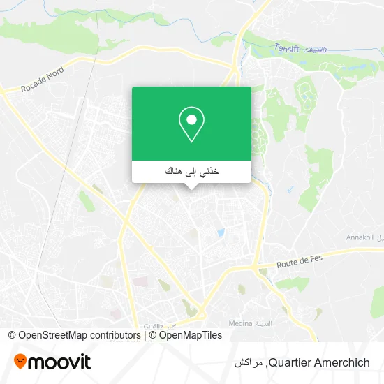 خريطة Quartier Amerchich