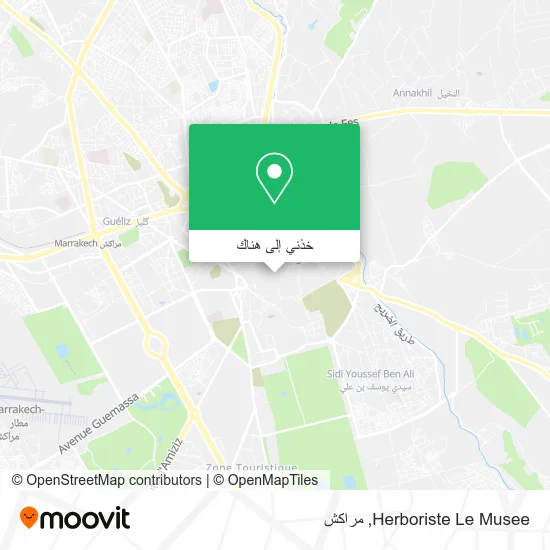 خريطة Herboriste Le Musee