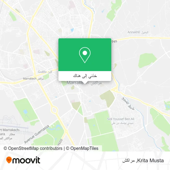خريطة Krita Musta
