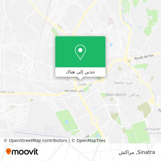 خريطة Sinatra