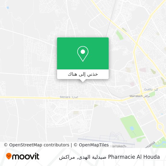 خريطة Pharmacie Al Houda صيدلية الهدى