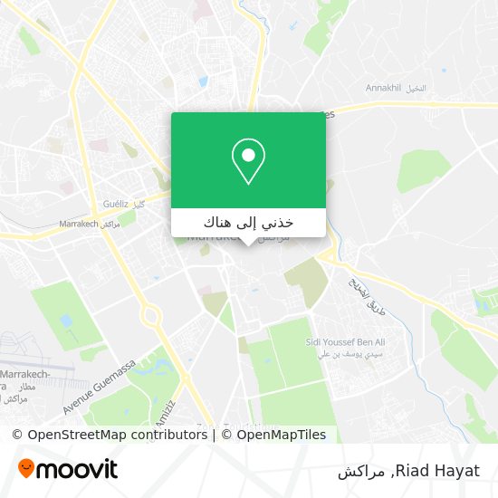 خريطة Riad Hayat