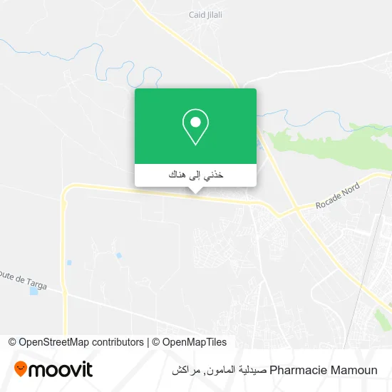 خريطة Pharmacie Mamoun صيدلية المامون