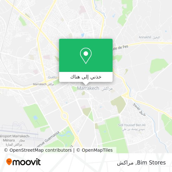 خريطة Bim Stores