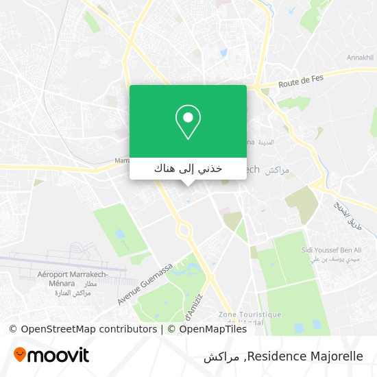 خريطة Residence Majorelle