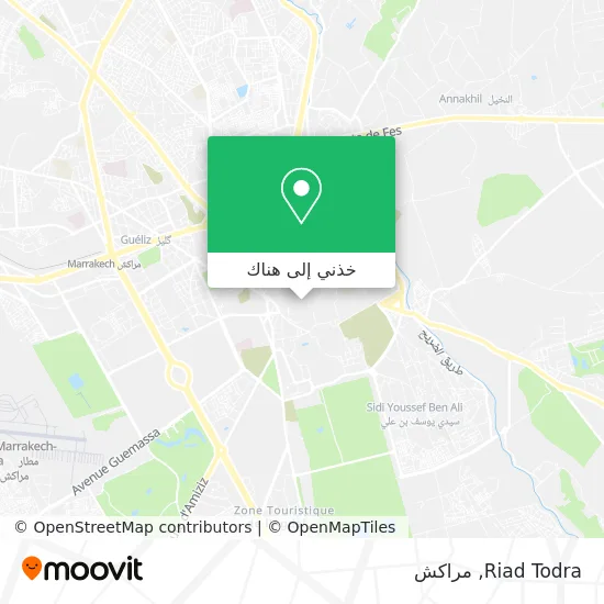 خريطة Riad Todra